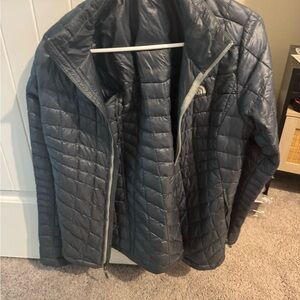 Women’s Green Northface Quilted Jacket